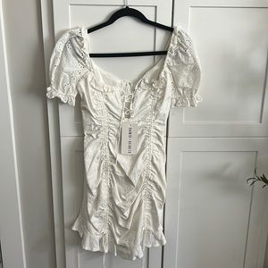 Womens Saint+Secrets White Dress